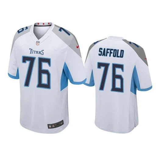 Men Tennessee Titans #76 Rodger Saffold Nike White Game NFL Jersey->tennessee titans->NFL Jersey